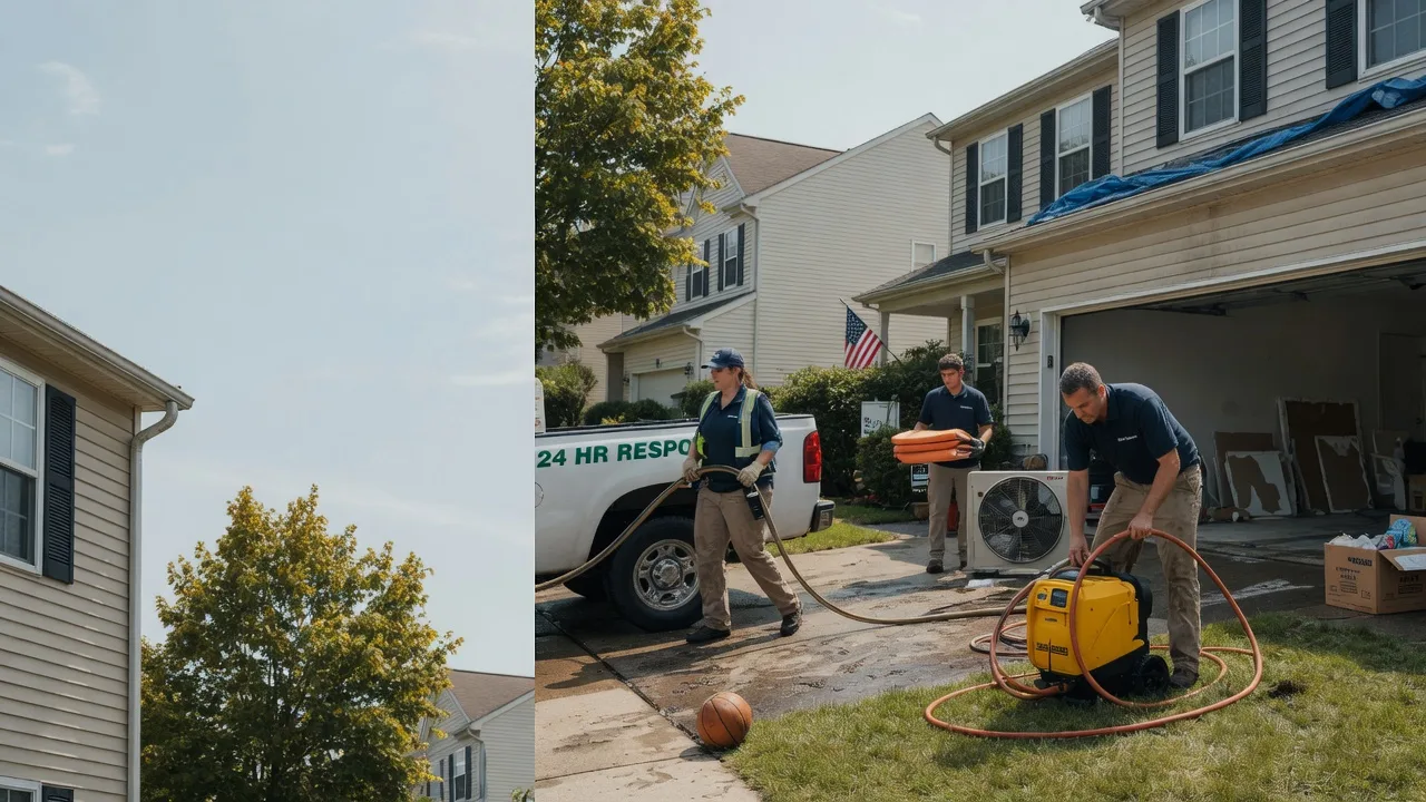 Emergency Water Damage Restoration in Liberty, PA near me